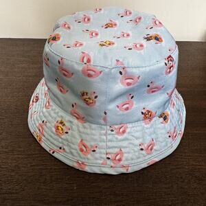 Nickelodeon Paw Patrol Toddler Bucket Hat Reversible Blue Full Brim Beach Pool